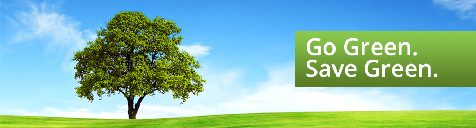 Go Green. Save Green. Essent Eco-Friendly Software Solutions.